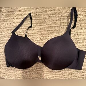 SKIMS Women's Ultimate Push Up Plunge Bra Black Onyx  36C New with Tags